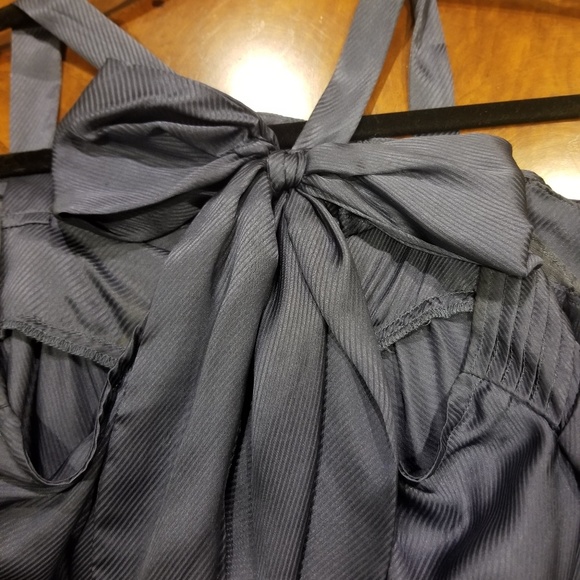 Trinity brand navy top with bow back - Picture 4 of 6